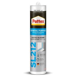 Supplier of Pattex SL212 General Purpose Acetic Silicone Transparent 280ml in UAE
